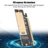 Karta Riser M.2 klucz M do interfejsu PCIE3.0 x16 SSD z radiatorem dla WindowsLinuxMAC