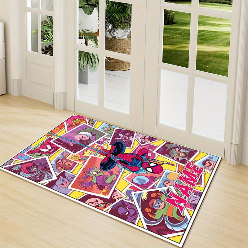 Custom Name Panther Power Symbolism Carpet Rug Customizable Soft Washable Anti-Slip Home Living Room Sofa Mats Personalized Rug. 090912