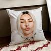 KKim KKardashianS Cushion Cover Reversible Soft Durable Pillow Cover Home  Car MultiScene Use for Daily Comfort
