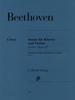 Beethoven: Violin Sonata No. 9 In A Major, Op. 47 "Kreutzer" / Henle / Original Edition / Solo Sheet Music with Piano Accompaniment
