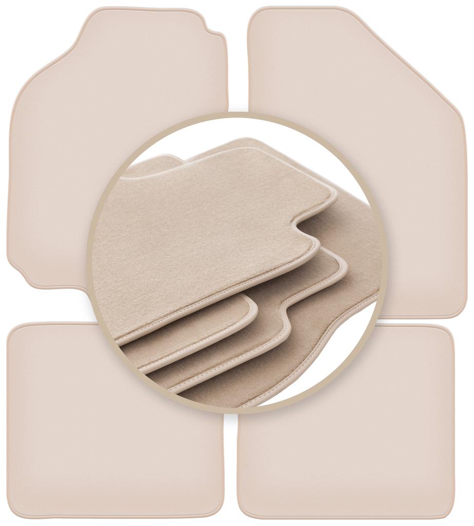 PREMIUM beige Fußmatten für: Fiat Marea Limousine 1995-2001