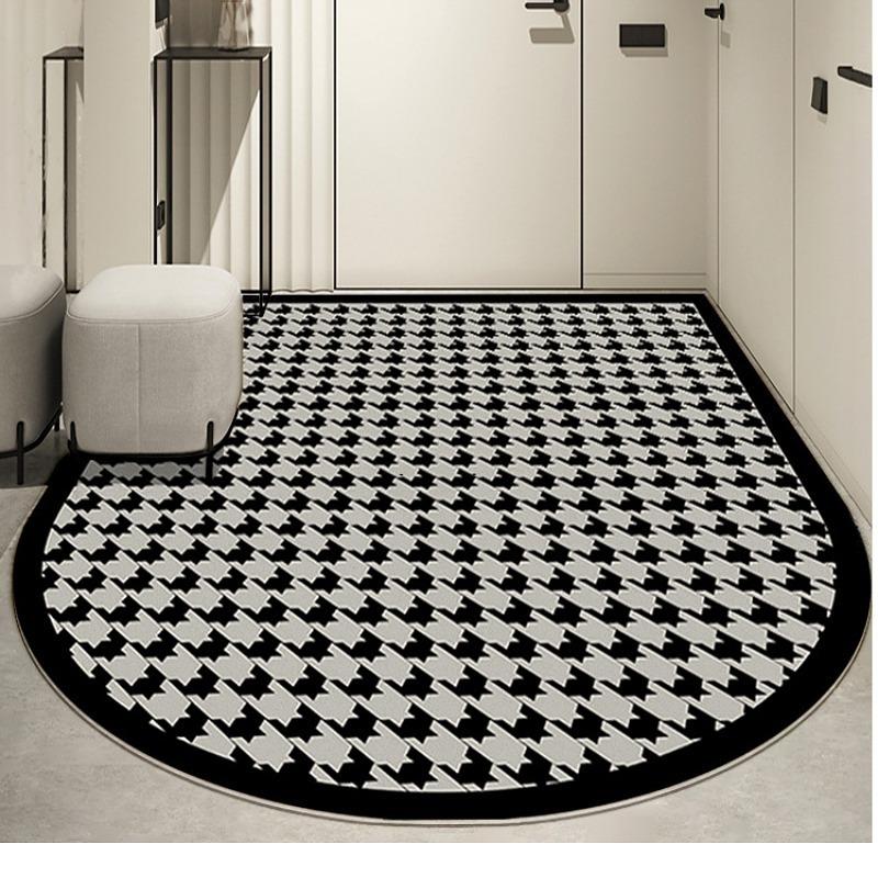 Leather Floor Mat Entry Door Mat Entry Door Mat Door Mat Door Waterproof Foot Pad Pvc Entry Anti-Skid Porch Carpet Household