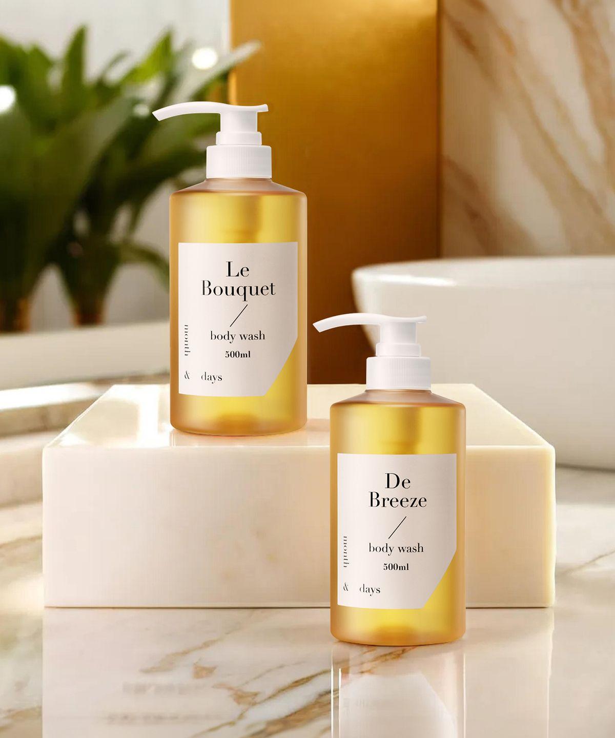 Perfume Care Body Wash 500ml x 2 Le Bouquet + Le Bouquet
