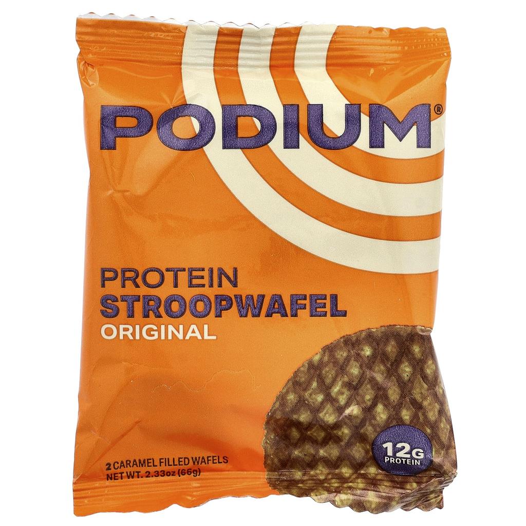 Podium Nutrition, Protein Stroopwafeln, Original, 8 Waffeln, 9.28 oz (264 g)