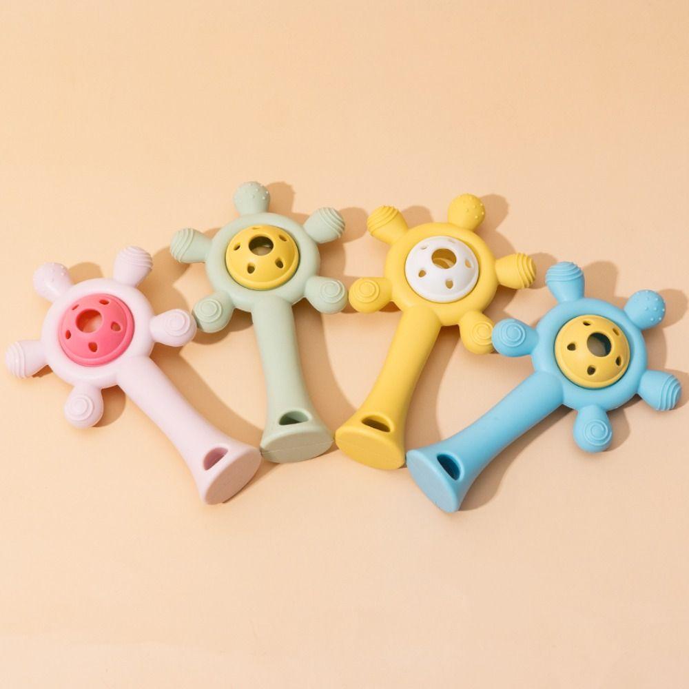 Developmental Kids Teether Toy Silicone Toddlers Teething Chewing Toy  Baby Accessories