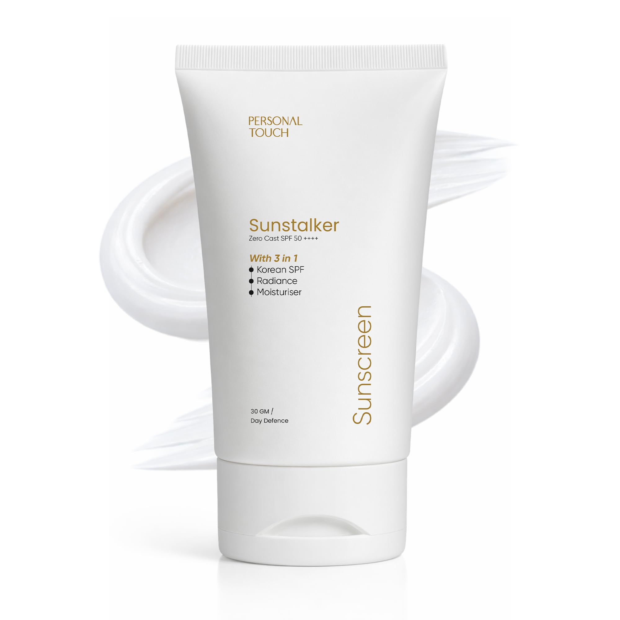 

Сонцезахисний крем Personal Touch SPF 50 PA+++ для обличчя | Sunstalker Korea 3 в 1| Легкий сонцезахисний крем без білого нальоту | Нежирний, безпечний для акне та олі-