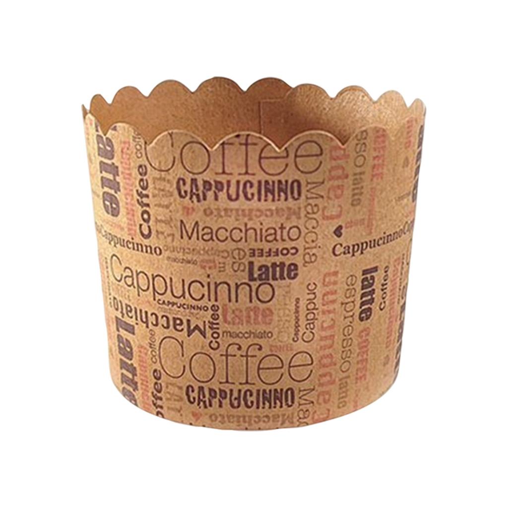 Small Kraft Paper Machine-made Cup, Mafen Cup, Cake Paper Cup, Heat-resistant Oven, Baking Household Small Paper Holder, 50 Pieces Set