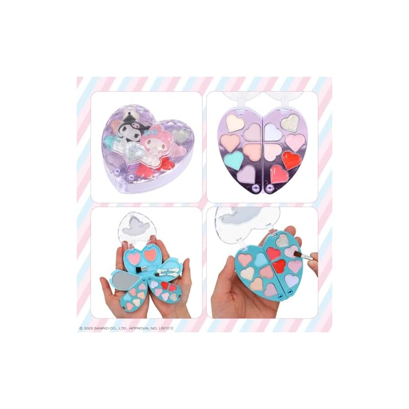 Shobido Sanrio Sparkling Heart Compact Kids Cosmetics (Cinnamoroll)