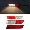 Rear Bumper Reflector Light For Mitsubishi Outlander 2013 2014 2015 8337A111 8336A102 Rear Tail Brake Lamp with Bulbs