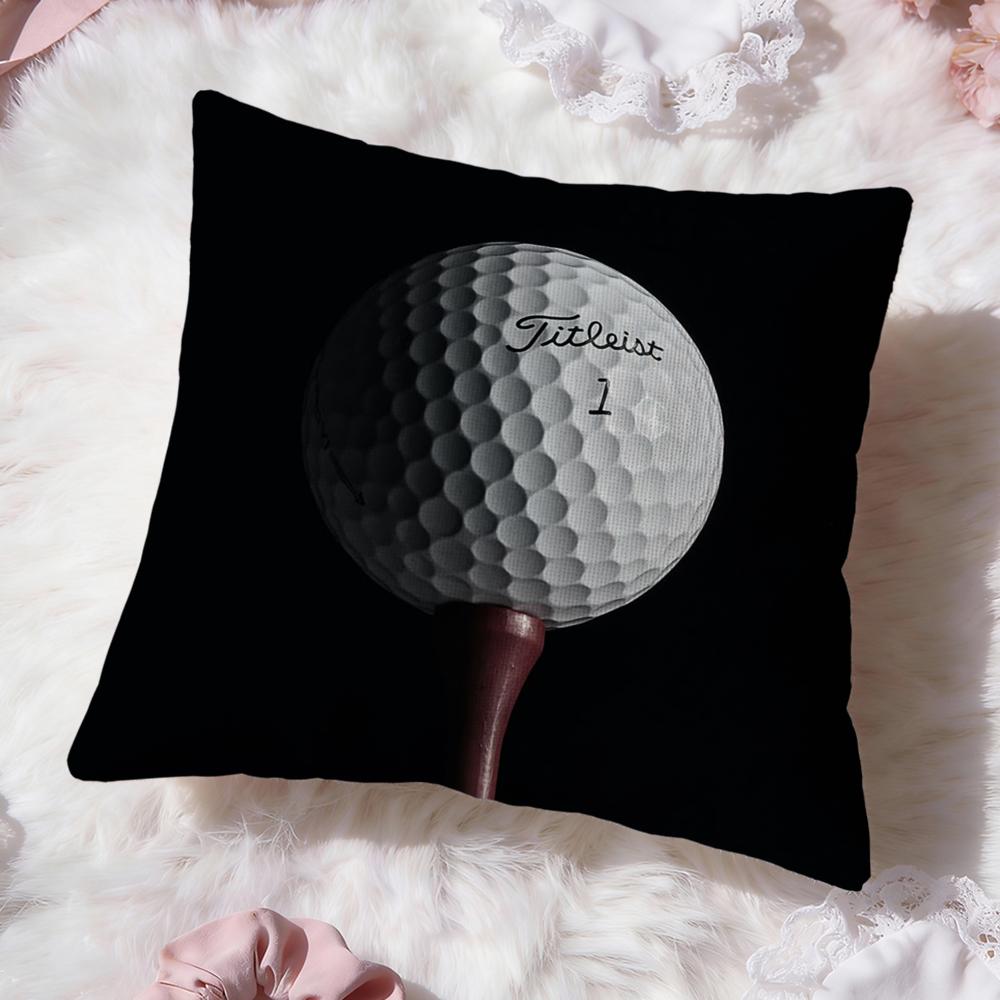

Golf Sports T-TitleistS Cushion Cover Premium Comfort Reversible Pillow Cove -Two in One Design for Any Room & Car Interior 30cmx30cm