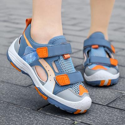 Boys Soft Sandals Fashion Children Shoes Solid Color Baby Sole Anti-slip Anti Collision Outdoor Girls Sandalias Flat Beach