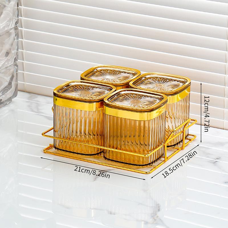 Sealed Tank Food Grade Grain Storage Tank Kitchen Storage Box Plastic Moisture-proof Milk Powder Tank Dry Goods Storage Tank