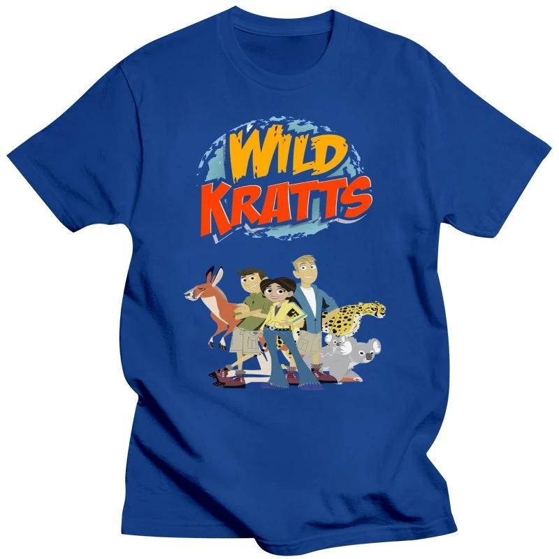 

Детские смешные футболки Wild Kratts от Mjensen Fashion Новинка Простые S