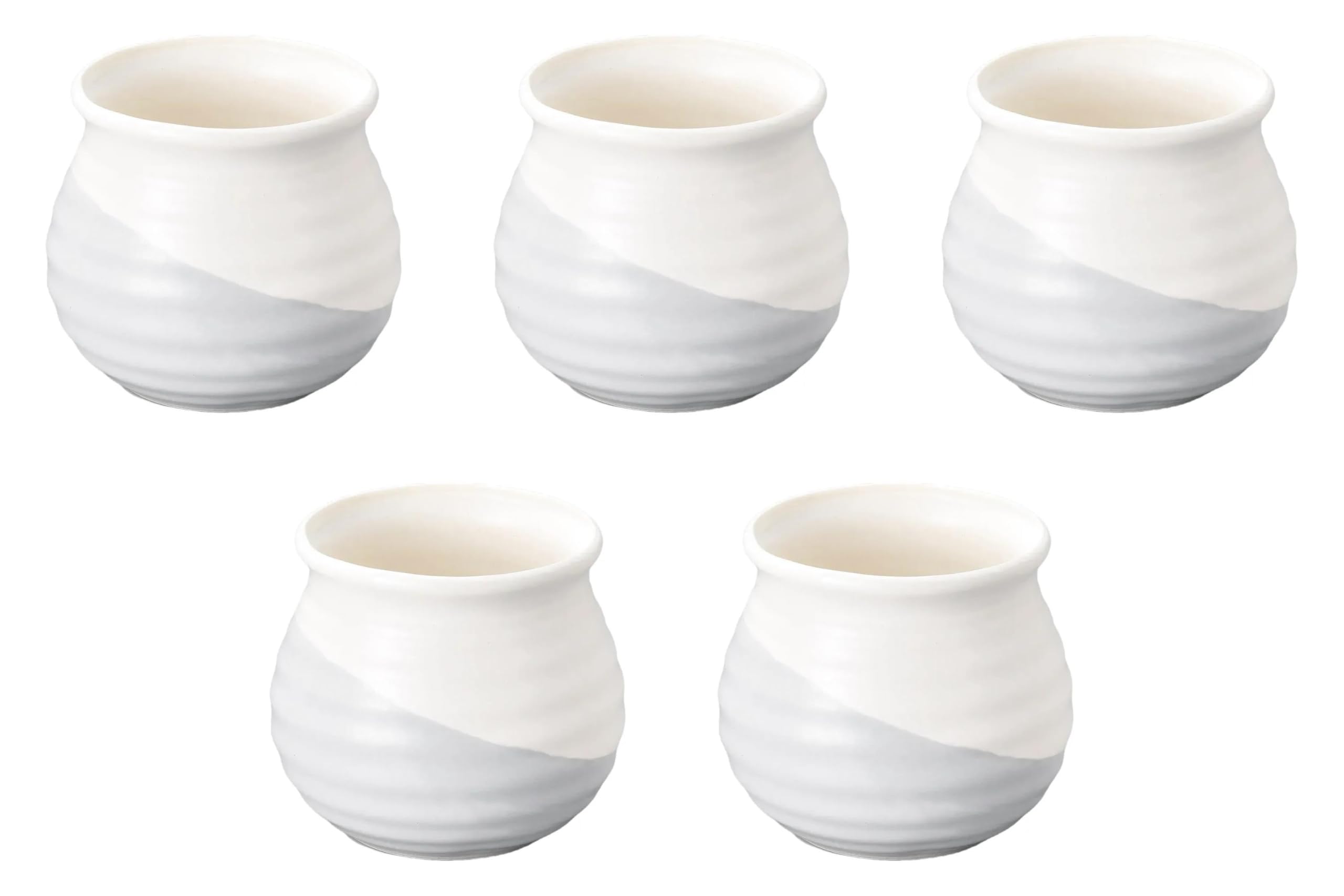 

Set of 5 Kyoto Kohiki x Banko Ware Setomonohonpo Ara-Iri [12 12.3 cm] Ara-Iri