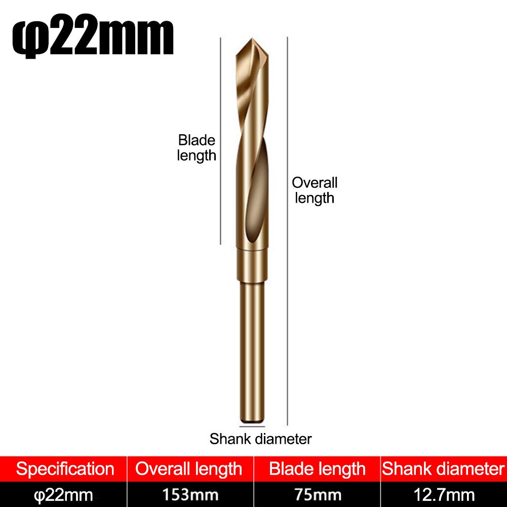 High Speed Steel Drill HSS Cobalt Drill Bit 135° Point Angle BS328 Standard Cutting Oil Recommended DIN 338 Standard