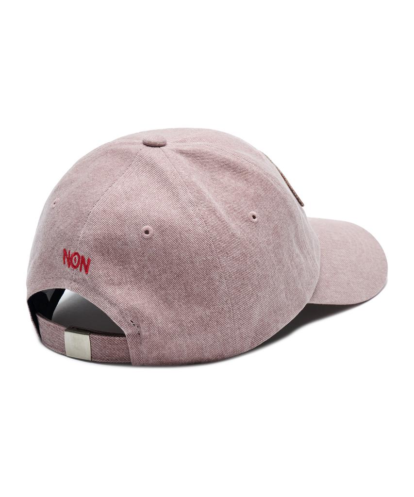 Nontaib Wappen Washed Ball Cap (Beige Pink)