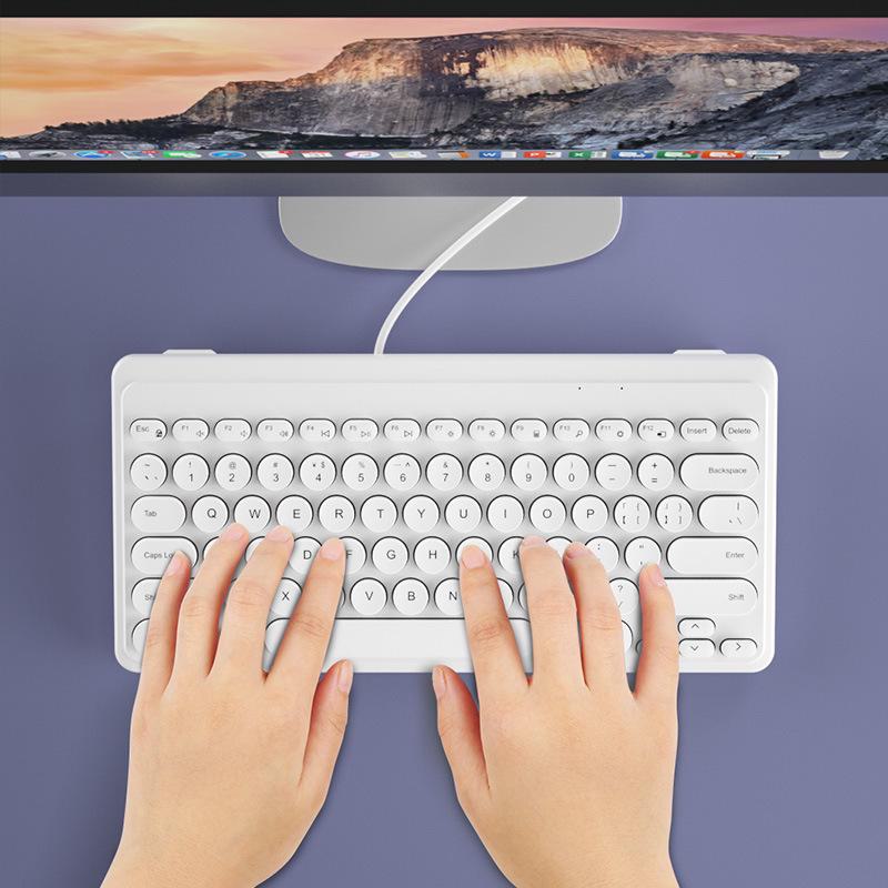 

Комплект беспроводной клавиатуры и мыши BOW - портативный USB для ноутбука и домашнего офиса Wired Keyboard