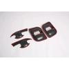 For Toyota HiAce Sixth Generation (H300) - Carbon Fiber Style Door Handle Bowl Cover Cup Cavity Trim