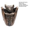 Yousheng Halloween Gothic Bat Storage Box Simulated Bat Resin Figurine Statue Retro Bat Jewelry Trinket Organizer Box Party Decoration Ornament