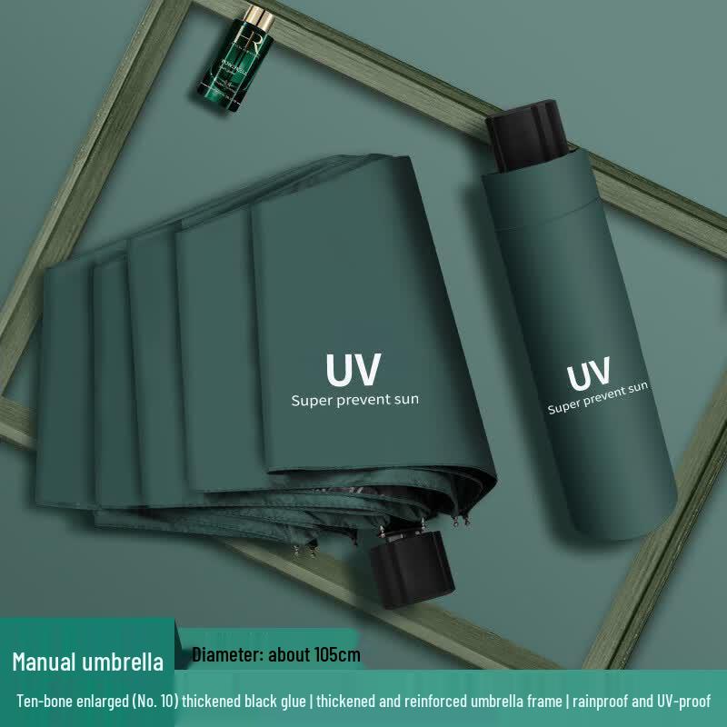 Foldable UV Protection Sun & Rain Umbrella