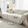 Plush Couch Towel Thicken Sofa Cover Full Wrap Non-slip Dustproof Universal Blanket for Home