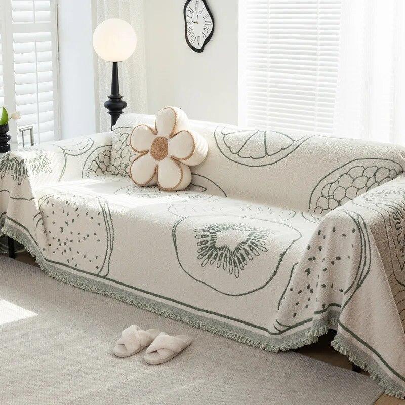 

Плюшевое диванное полотенце, утолщенное многофункциональное покрывало для дивана, полная упаковка, ткань, нескользящее пылезащитное диванное полотенце, домашнее универсальное одеяло 180x130cm1pcs