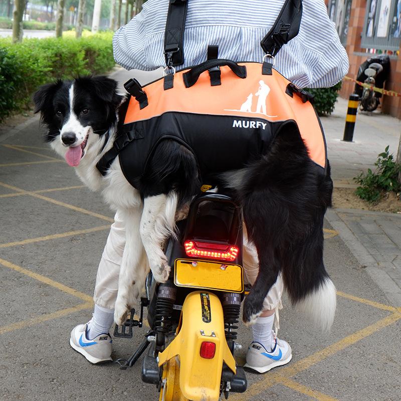 Pet Large Dog Backpack Multifunctional Airborne Bag Shoulder Strap Outdoor Walking Stretcher Disabled Dog Backpack.
