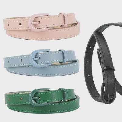 Stylish Korean Pin Buckle Belt for Women - Versatile Commuting & Decorative Fashion Accessory