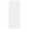 Plant Stand 2 pcs White 24 x 24 x 55 cm Steel
