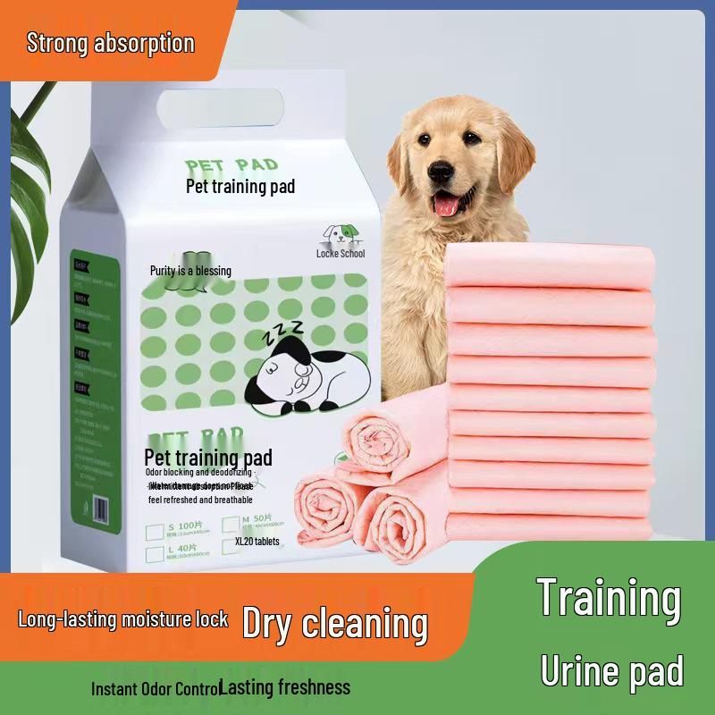 Almofada Higiênica para Pets - Pads Descartáveis Espessos Desodorantes para Treinamento de Cães