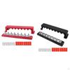 12-48V Battery Busbar Terminal Block Easy Installation 5.2x29cm for Car Boat