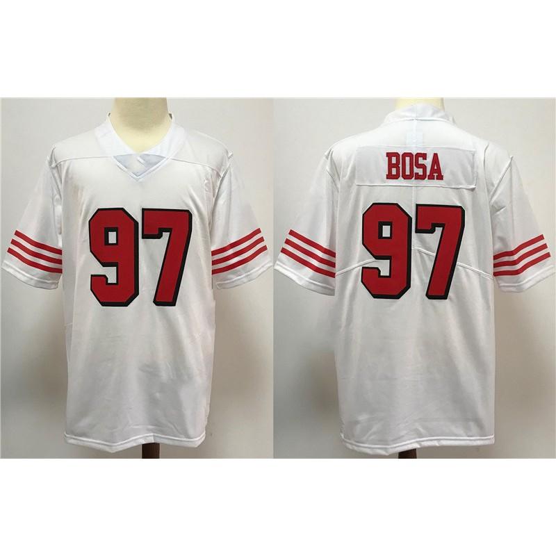 San Francisco 49ers NFL Football Jersey Men - Authentic Style Performance Sportswear Striped Solid Colors To Winter