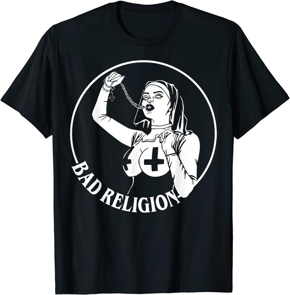 Bad Nun Religion Sexy T-Shirt XL