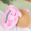4Pcs Pet Sandals for Dogs Breathable Mesh Summer Shoes Anti-Slip Comfortable Fit Hot Ground Protection Size 4 Pink
