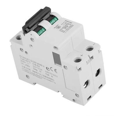 Disjoncteur Miniature 2P 250V Basse Tension pour Système de Réseau de Panneaux Solaires (40A)