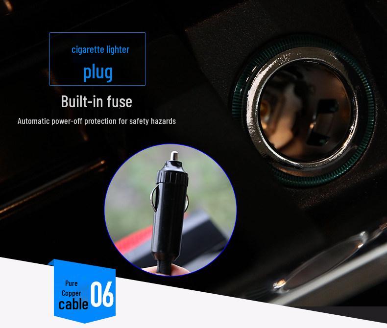 12V Car Heater & Defogger with Air Purifier