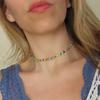 Beaded Clavicle Chain Short Choker Necklace Jewelry Women Girl Summer Beach
