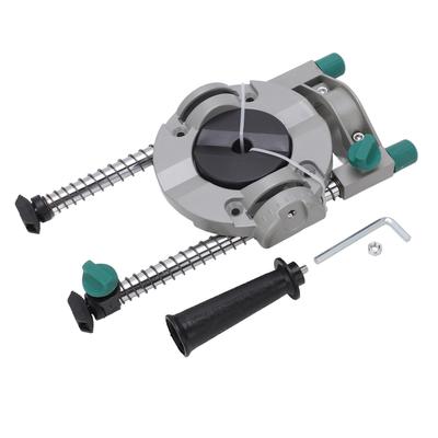 Mehrwinkel-Bohrhilfe 45 Grad Verstellbar Sichere Klemmung Universeller Bohrerhalter für Hand