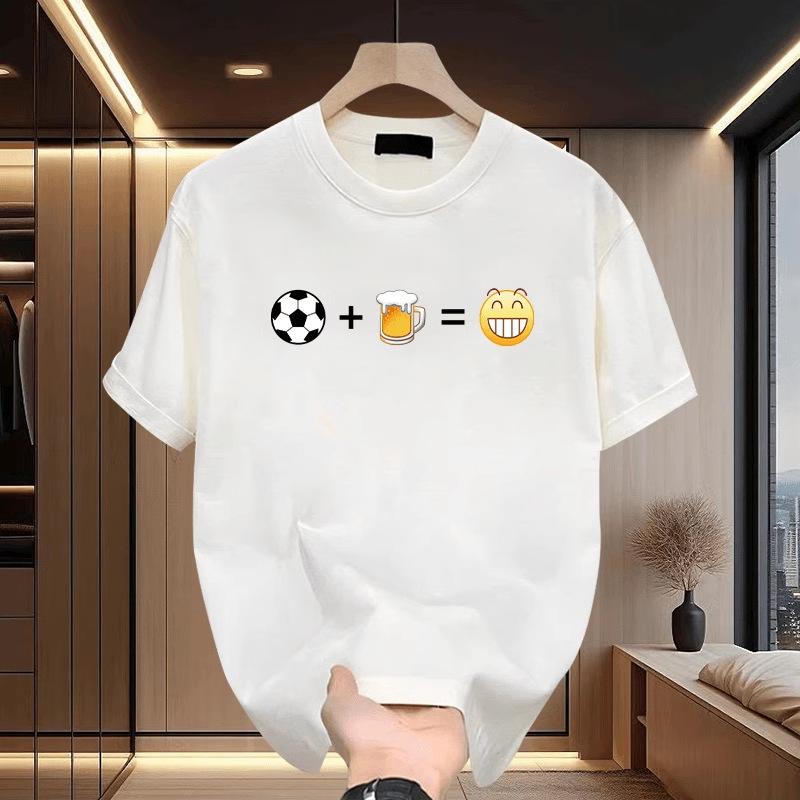 

Летняя мужская женская футболка с круглым вырезом, коротким рукавом и принтом, дышащие спортивные топы 3XL