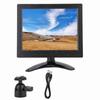 Small 8 Inch 1024x768 IPS Soft Screen HD Video Display for HDMI VGA  BNC  AV