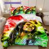 Bob Marley Vibrant Art Set Threepiece Set 1 Duvet Cover 2 Pillowcase Without Core Bedding Set Duvet Cover And Pillowcase