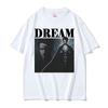 Das SandUnisex Dream Morpheus Neil GaiUnisex Fan Retro 90er Rap Meme T-Shirts Unisex Damen Mode Hip Hop 100% Baumwolle Oversized T-Shirts