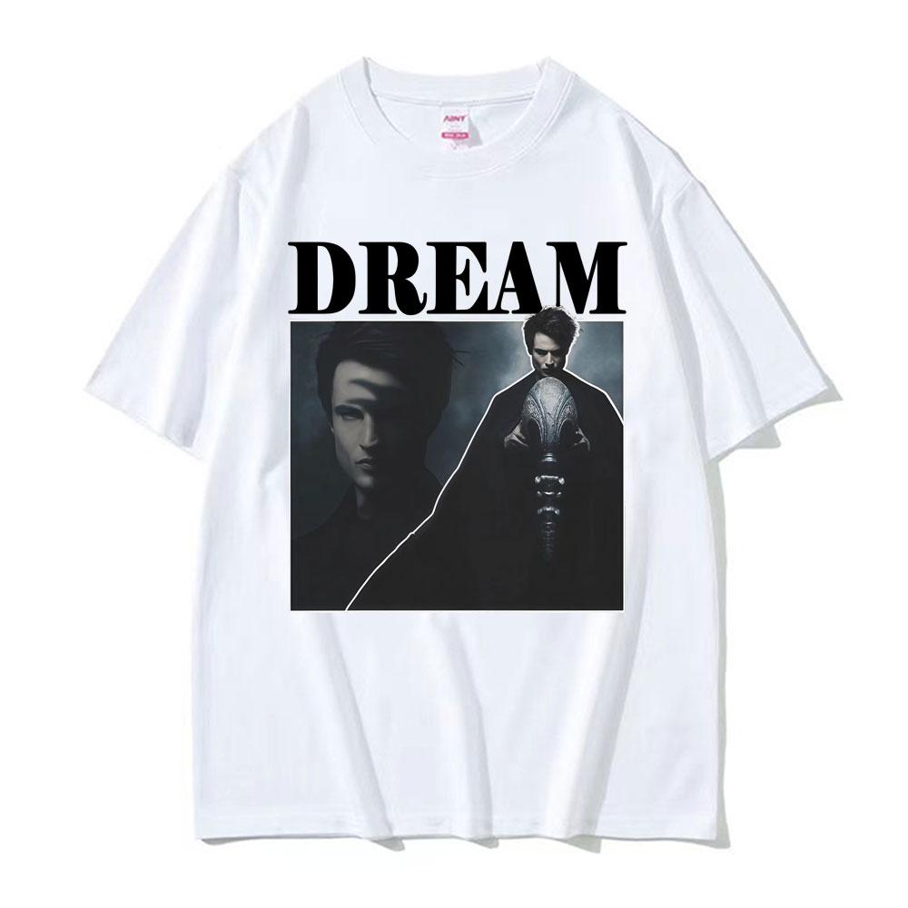 

The Sandman Dream Morpheus Neil Gaiman Fan Retro 90 s Rap Meme T Shirts Men Women Fashion Hip Hop 100% Cotton Oversized T-shirts 5XL різнокольоровий