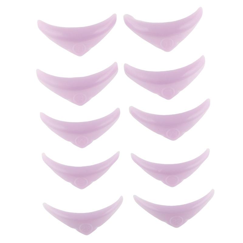 

5 пар треугольных подушечек для завивки ресниц, стержни для подъема ресниц, многоразовые мягкие ресницы, наращивание ресниц, 3D-щипцы для завивки ресниц, аппликатор