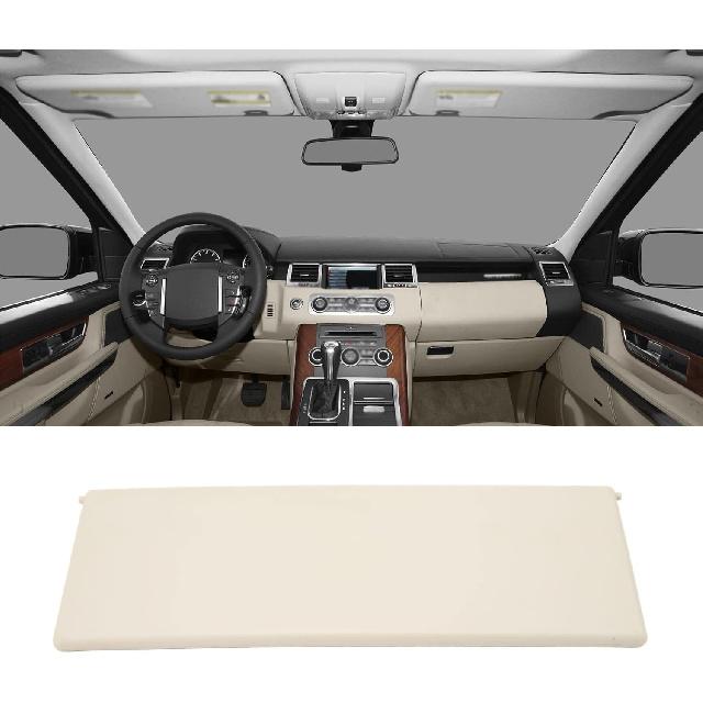 EVGATSAUTO Sun Visor Vanity Mirror Cover, Sun Shade Mirror Cover Sunvisor Mirror Cover Heat Vanity Mirror Frame Replacement for SPORT 2010 2011 2012