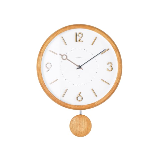 Interform Wall Clock Komero Sweep Movement CL-4425