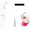 3 Pcs Gel Pen Brush Nail Art Brush Pen Dotting Drawing Paint Salon Tool Set