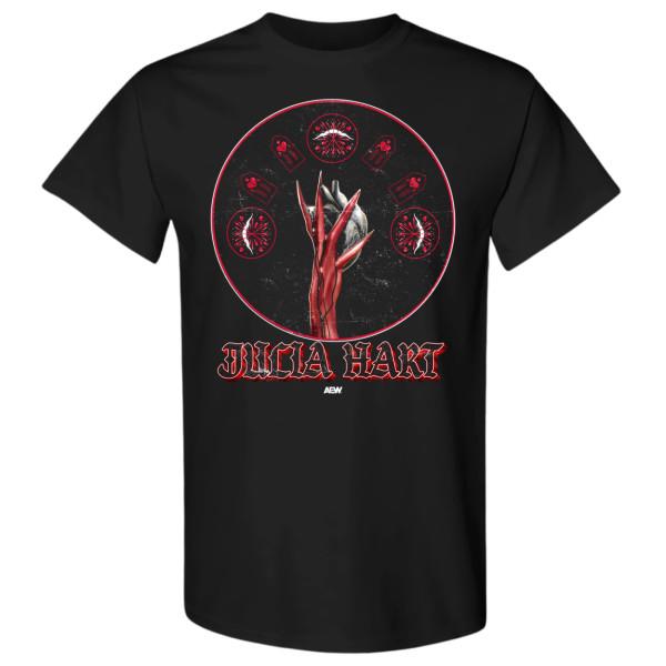 Julia Hart  Signs AEW Official TShirt Unisex T-Shirt M