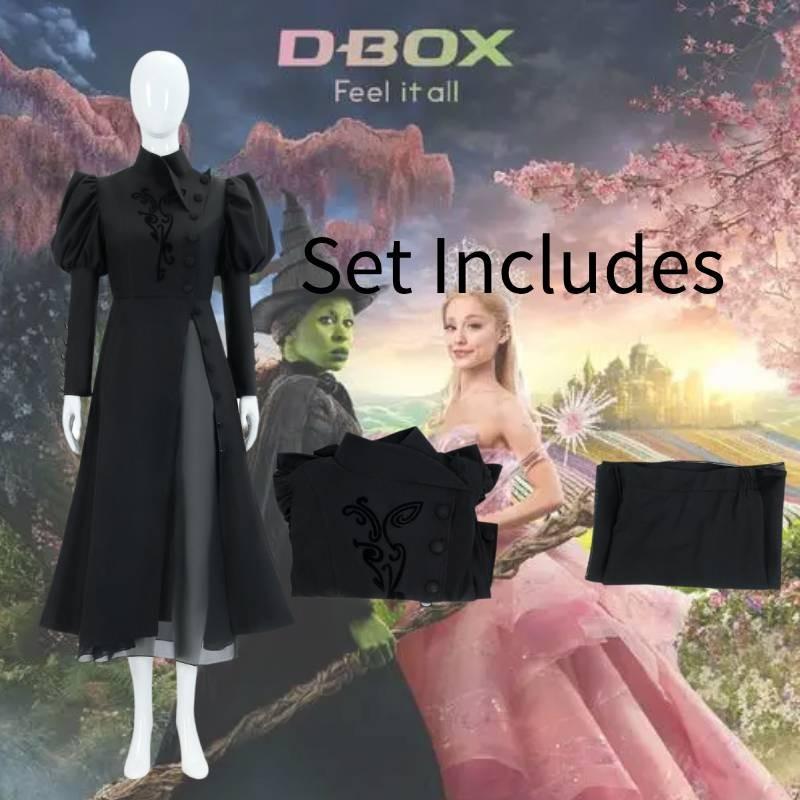 Wicked Elphaba Cos Clothing Festival Party Costume Movie Cosplay Perform Skirt