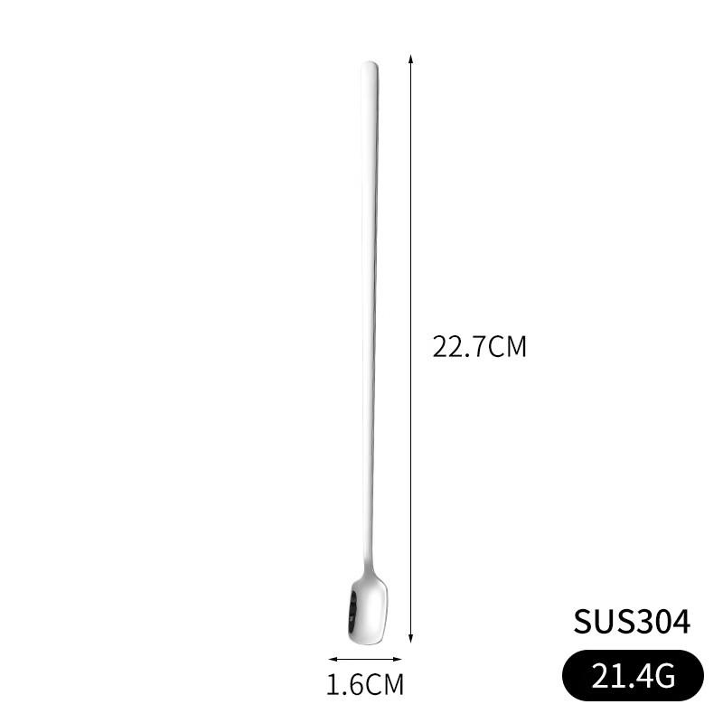 304 Stainless Steel Extended Handle Stirring Spoons